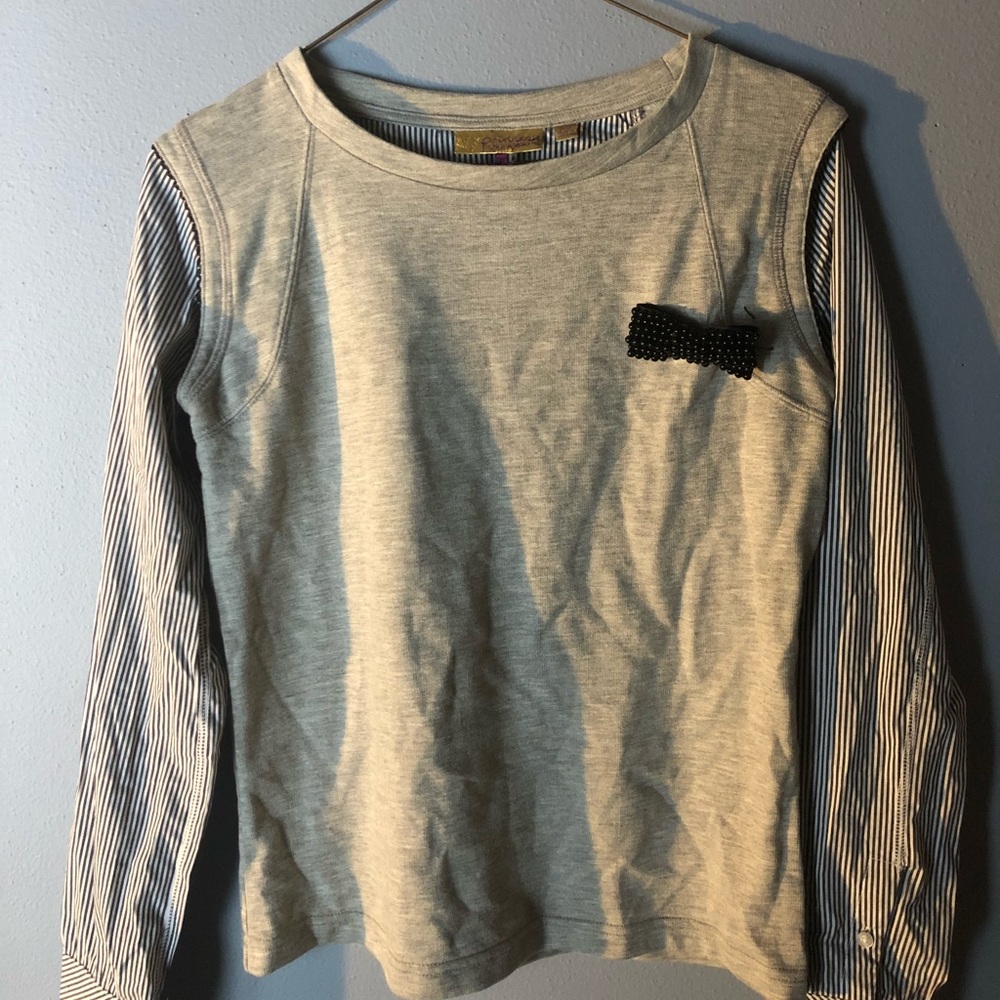 Layered Long Sleeve Shirt